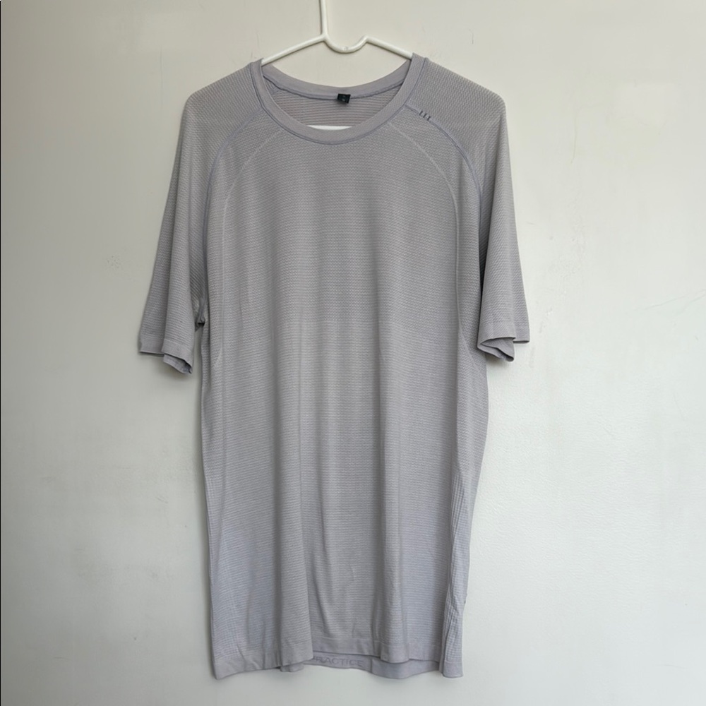 Lululemon Athletica Men's Light Lavender Short Sleeve T-Shirt